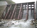 菅沼谷砂防えん堤（最下流）（岐阜県）